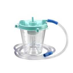 Hi-Flow Bemis Healthcare 8002K 055-Hi-Flow Rigid Suction Canister Kit, 800 mL, Clinical Laboratory A